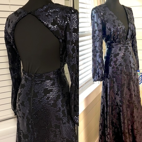 Rubber Ducky Prod.,Heavily Sequined, STATEMENT Piece, Excellent Cond.Size Small - Picture 4 of 12